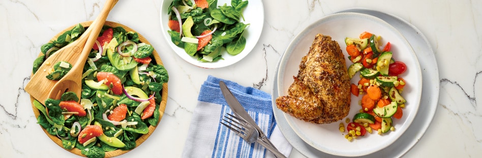 Salad and Chicken Spread