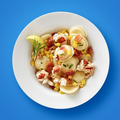 Bowl of Lobster Ravioli