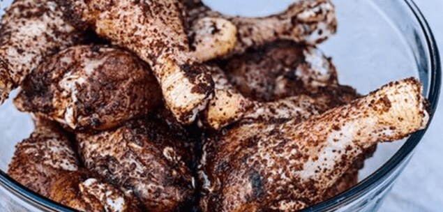 Grilled Chicken Drumsticks with a Brown Sugar Coffee Rub Grilled Chicken Drumsticks with a Brown Sugar Coffee Rub