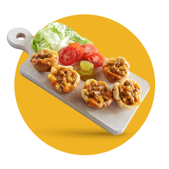 Muffin Tin Cheeseburgers