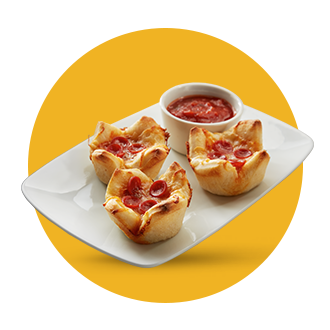 Muffin Tin Pepperoni Pizza