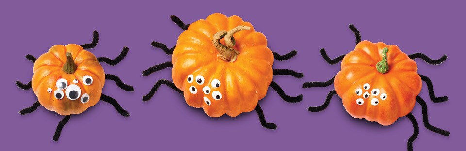 Spider Pumpkins