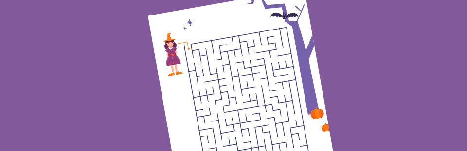 witch maze page