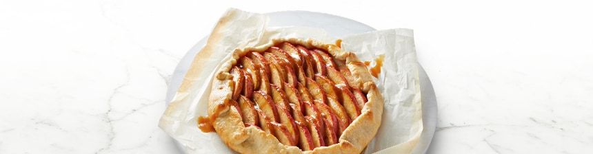 Salted Caramel Apple Galette Recipe