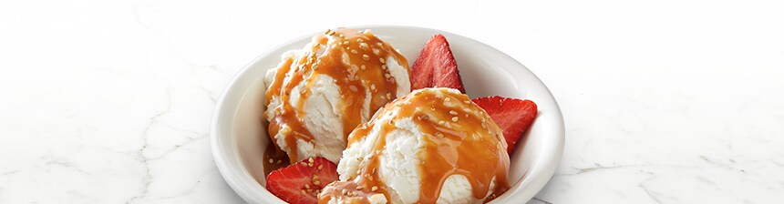 Umami Caramel Sauce Sundaes Recipe