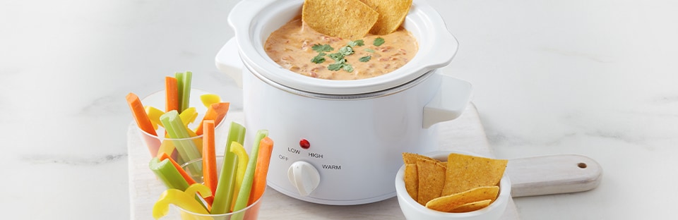 Loaded Slow Cooker Queso