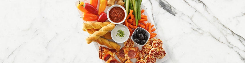 Easy Pizza Grazing Board
