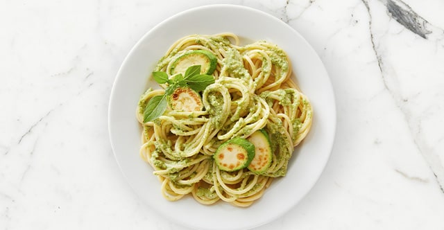 Zucchini Pesto Pasta