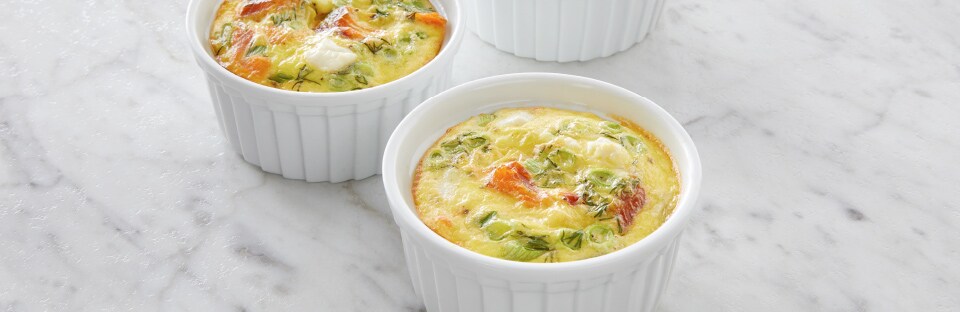 Smoked Salmon Breakfast Casserole