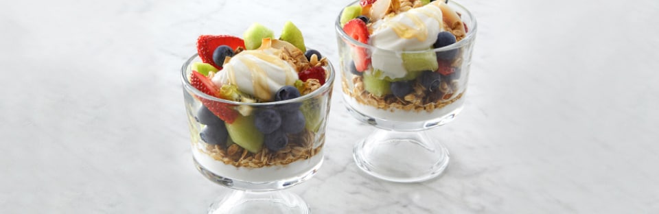 Mixed Fruit Yogurt Parfaits