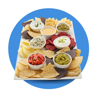 Chips and Dips Board Recipe Image