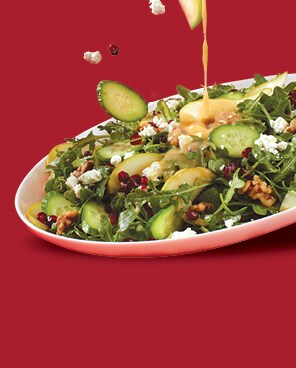 winter pom-pear salad