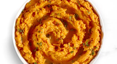 whipped sage-infused sweet potatoes