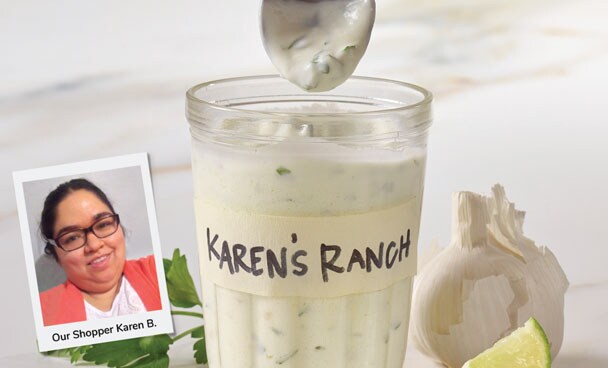 Ranch Dressing Jar