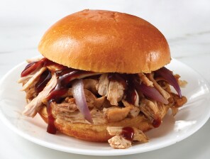 Pulled pork sandwich