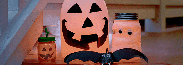 Halloween upcycled crafts