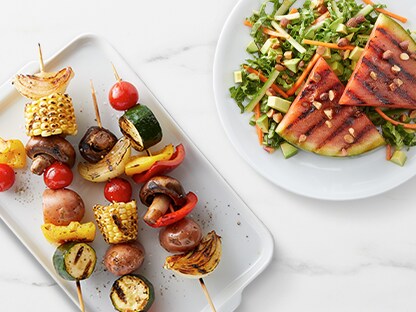 Grilled Vegetables and Fruit Article
