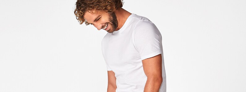 man in white t-shirt man in white t-shirt