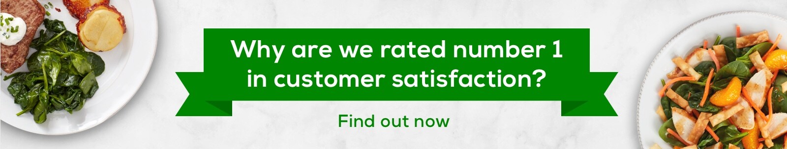 Why Home Chef is rated number 1 in customer satisfaction?