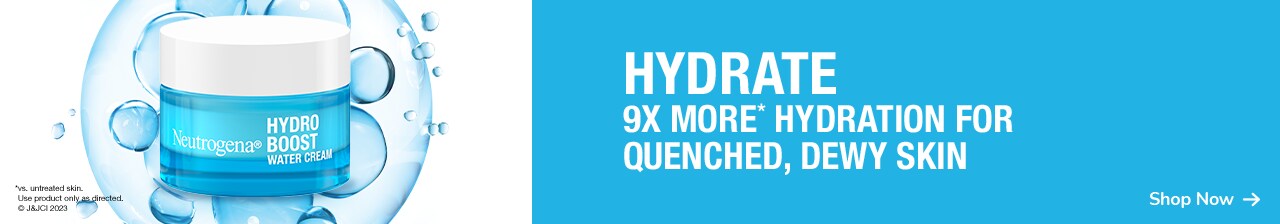 Hydrate for nine times more hydration for quenched dewy skin