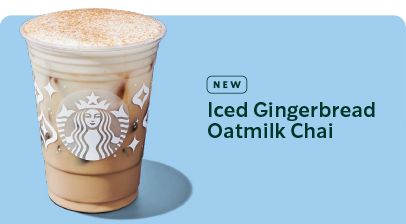 Iced Gingerbread Oatmilk Chai