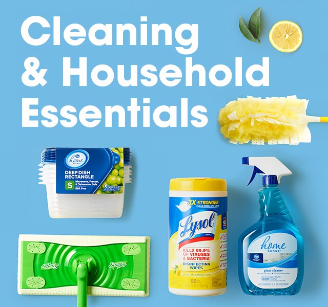 Household shop care products