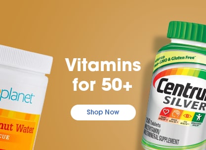 50+ vitamins