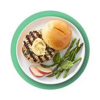 Summer2020 Apple Spinach Chicken Burgers Recipe