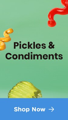 Summer2020 Pickles and other burger condiments