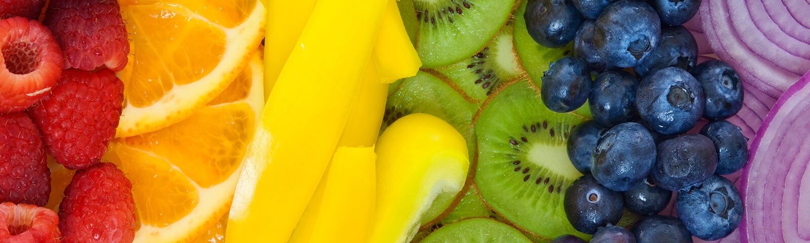Rainbow color fruits and vegetables Rainbow color fruits and vegetables