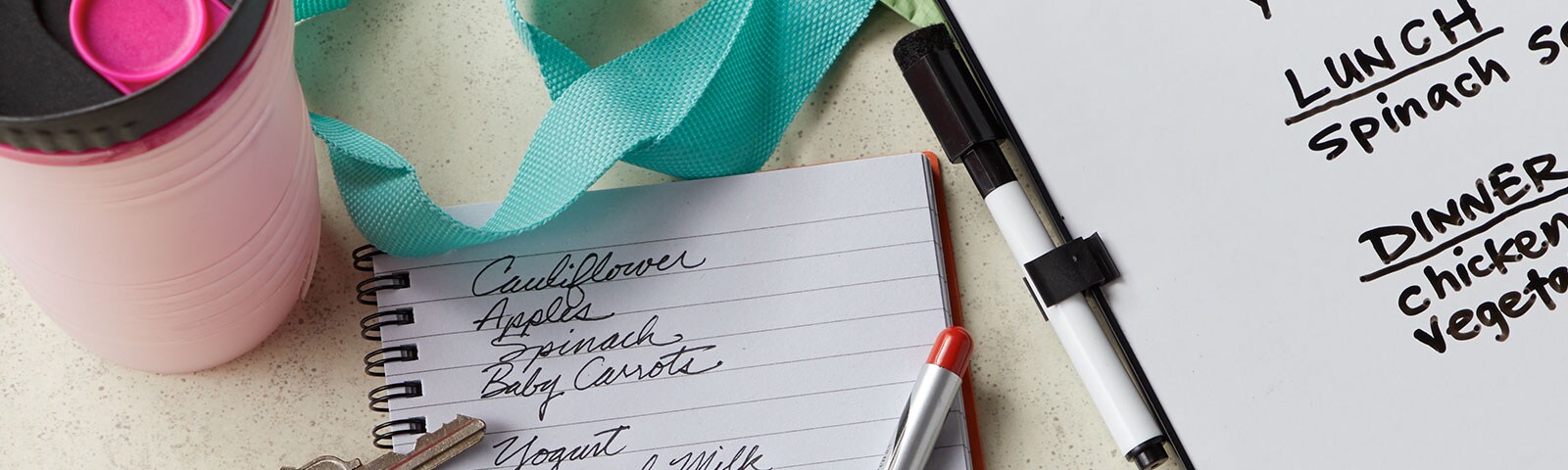 Meal prep plan with ingredients you already have on hand