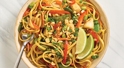Thai-inspired Peanut Noodles