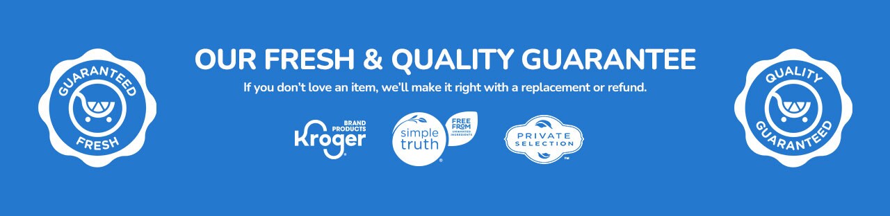 100% FRESH OR 100% REFUND Guaranteed. No questions. No exceptions.