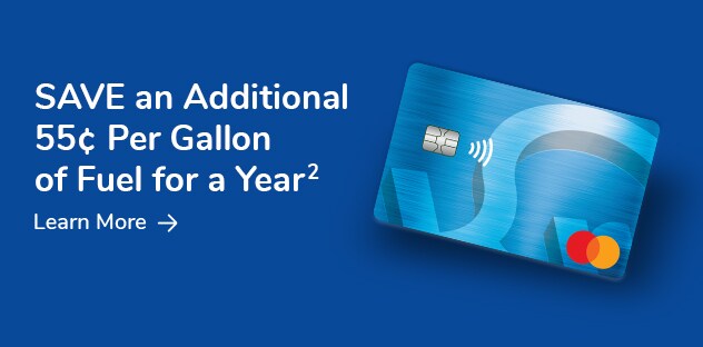 Save on Fuel with our Credit Card