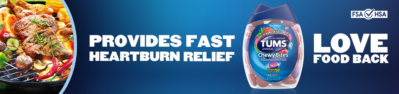 provides fast heartburn relief