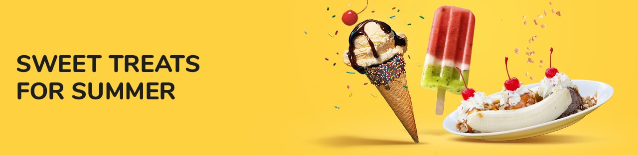 Sweet frozen treats for summer.