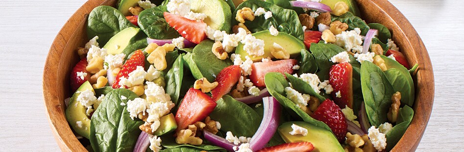 Spinach and Strawberry Salad