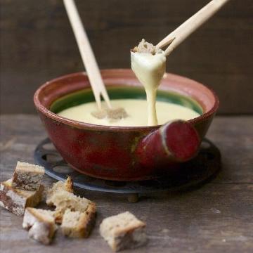 Vegan (Microwave) Cheese Fondue | Vegan Recipes for Vegans and Vegetarians:  The Blooming Platter in Virginia Beach, VA