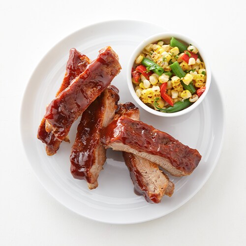 Food 4 Less Oven Glazed Baby Back Ribs